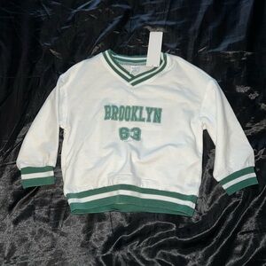 Toddler SHEIN Varsity Sweater